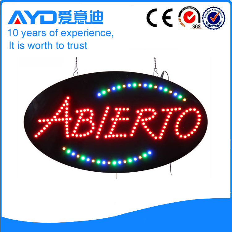 LED Abierto Signs For Sale