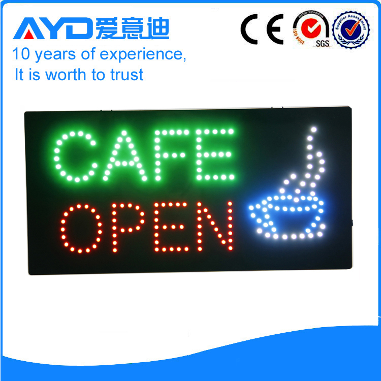 AYD Good Design LED Cafe Open Sign