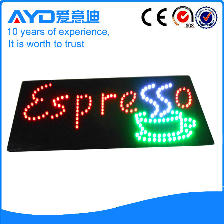 AYD Good Design LED Espresso Sign