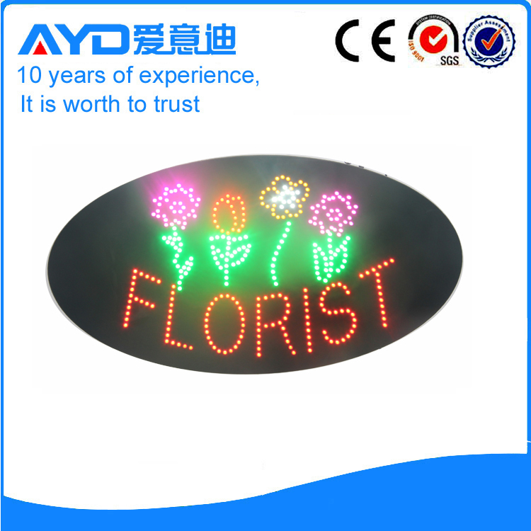 AYD Good Price LED Florist Sign