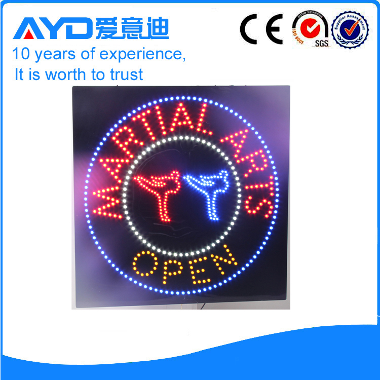 AYD LED Martial Arts Open Sign