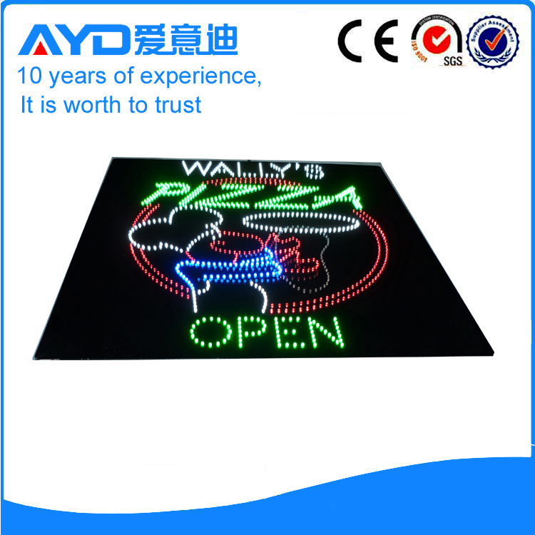 AYD LED Pizza Open Sign