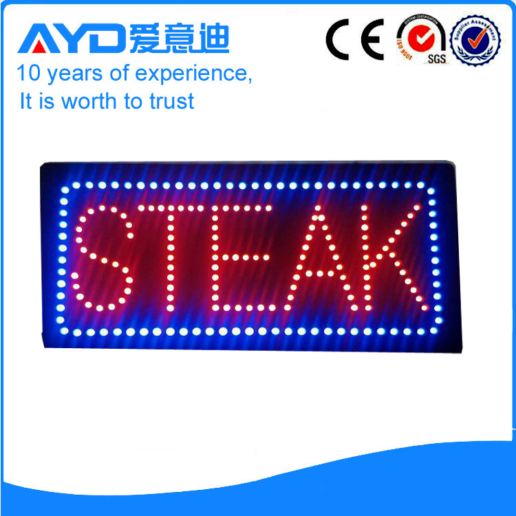 AYD Good Design LED Steak Sign