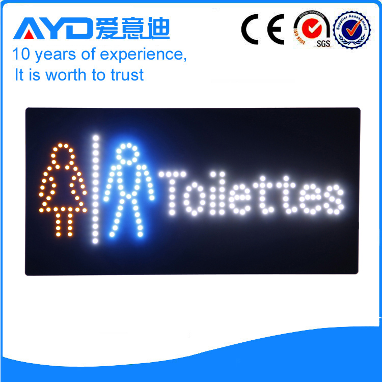 AYD Good Design LED Toilettes Sign