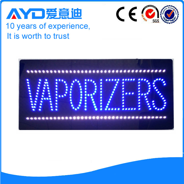 AYD Indoor LED Vaporizer Sign