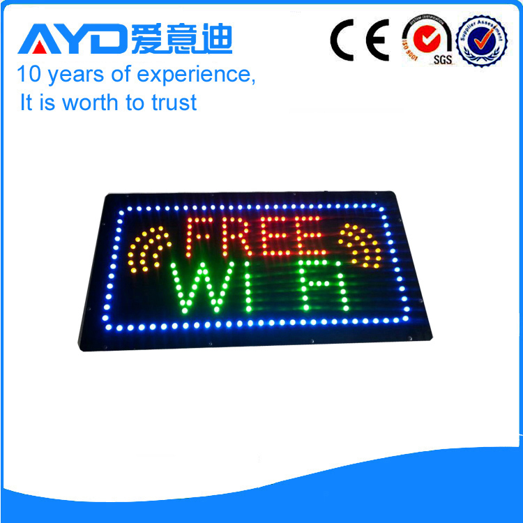 AYD Good Design LED Free Wifi Sign