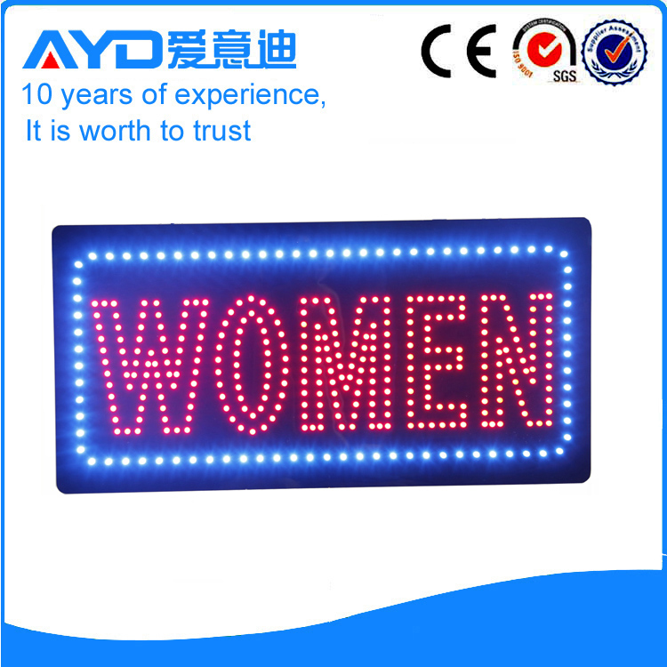 AYD LED Women Sign