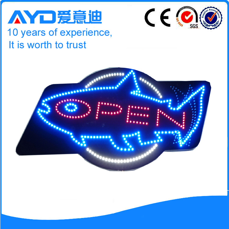 AYD Fish LED Open Sign