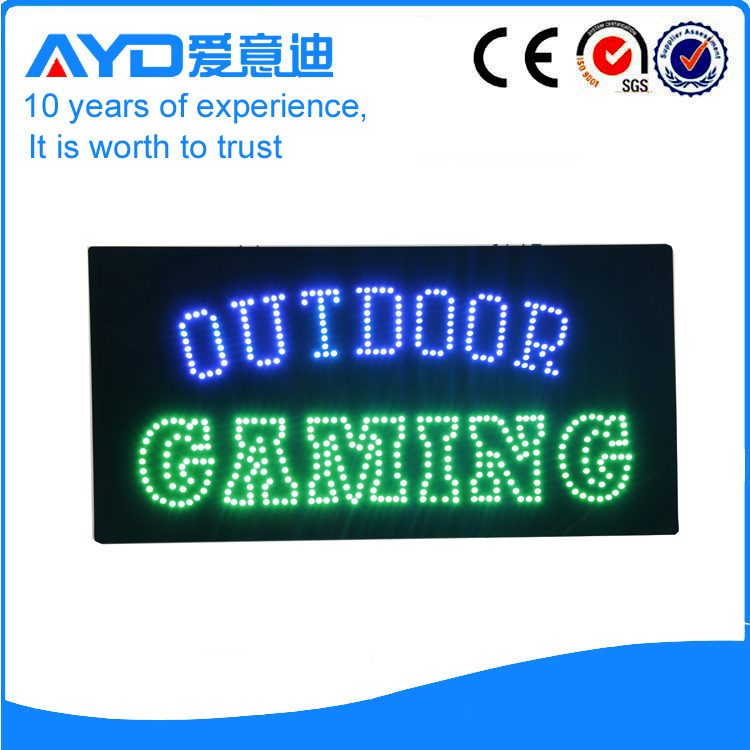 AYD LED Outdoor Gaming Sign