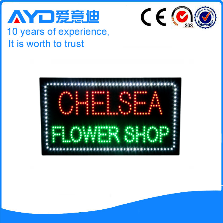 AYD LED Flower Shop Signs Board