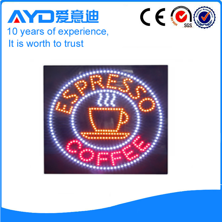 Hot Sale Bright LED Coffee Signs